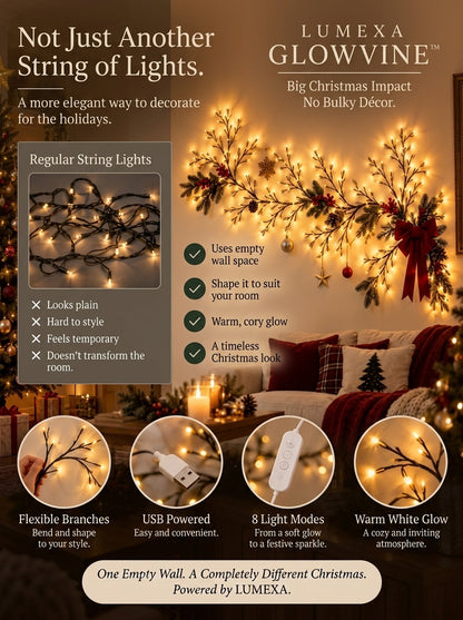 Christmas Wall Light for Cozy Homes