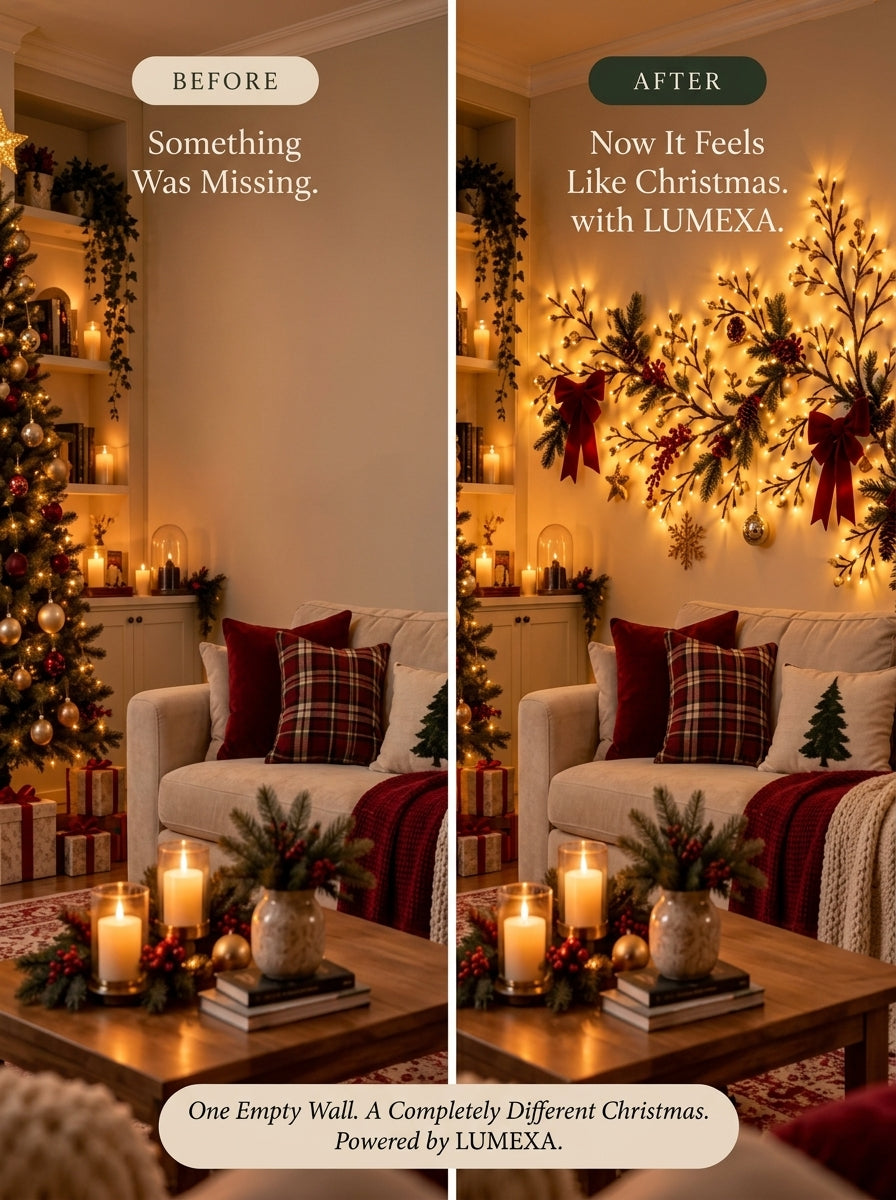 Christmas Wall Light for Cozy Homes